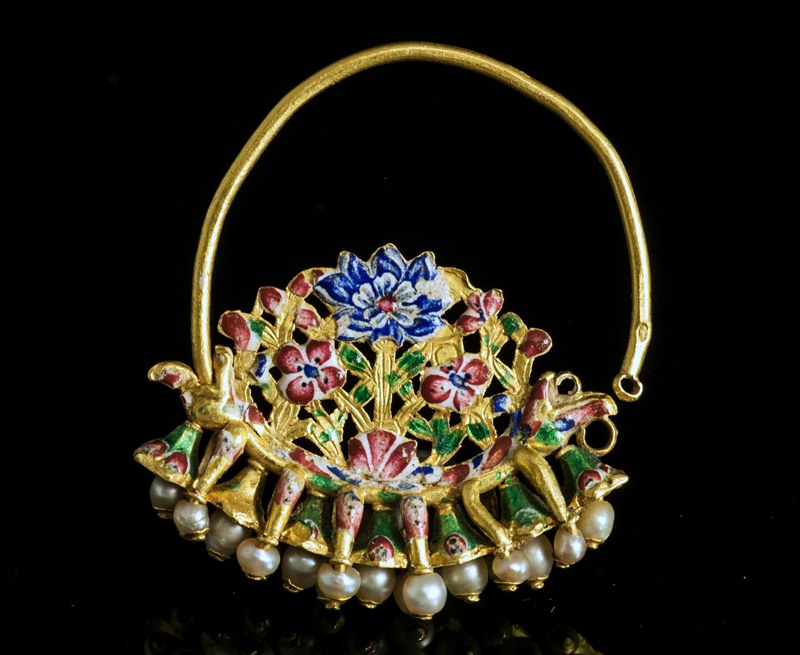 インド アクセ ピアス インドの伝統 ドロップピアス エスニック